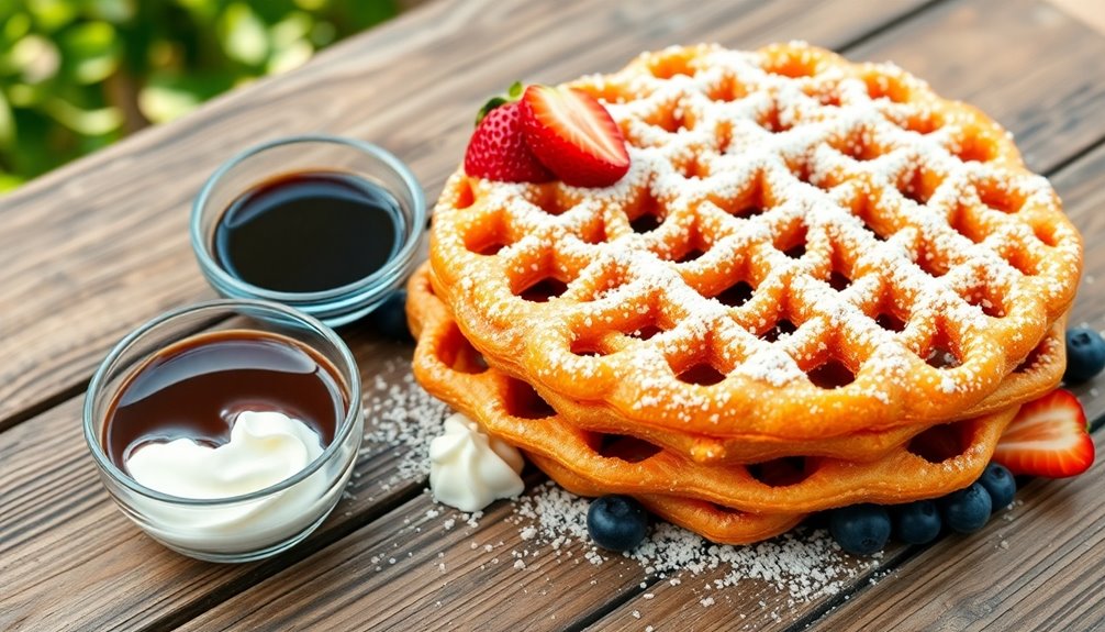 delicious fried dessert treat