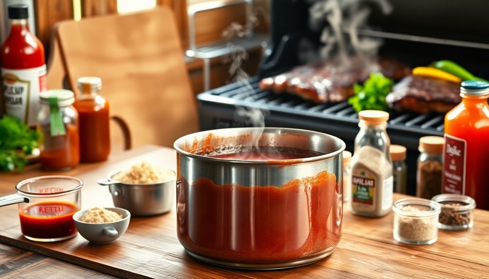 delicious homemade bbq sauce