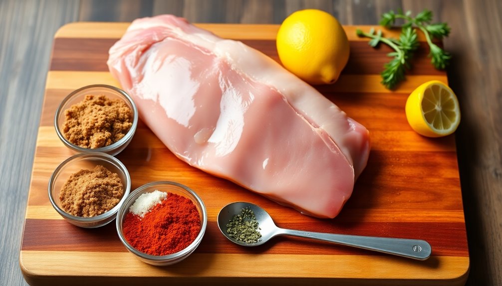 delicious homemade meal preparation