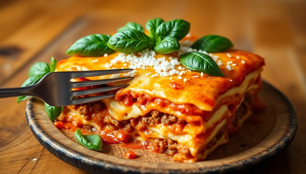 delicious layered pasta dish