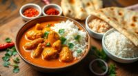 delicious spicy curry chicken