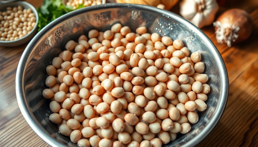 drain and rinse beans