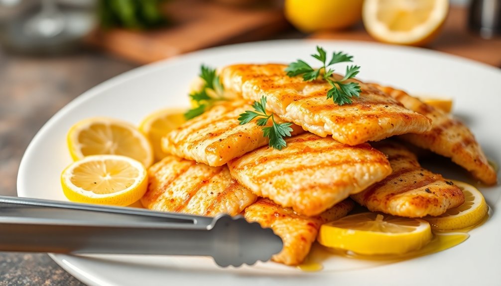 drain excess oil properly