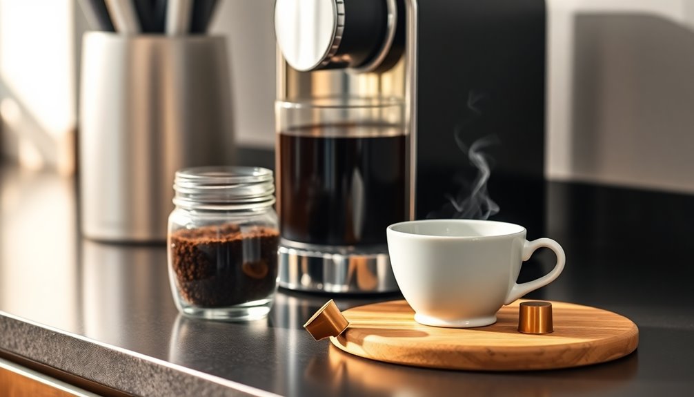 dunking espresso coffee capsules