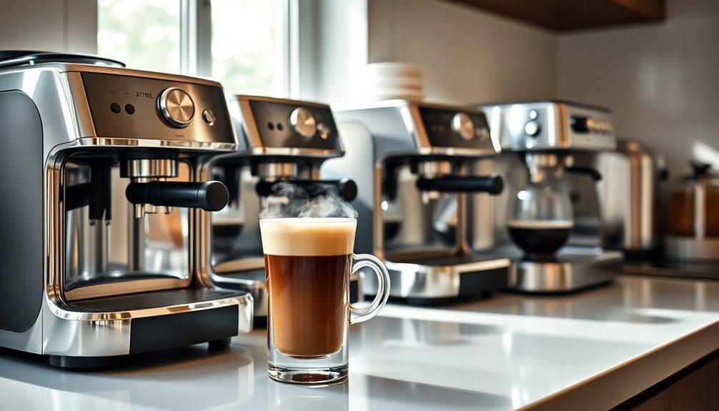 espresso machines with frothers