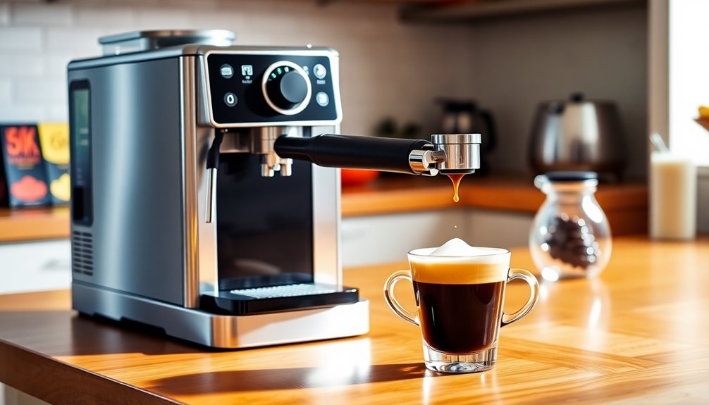 espresso machines with frothers