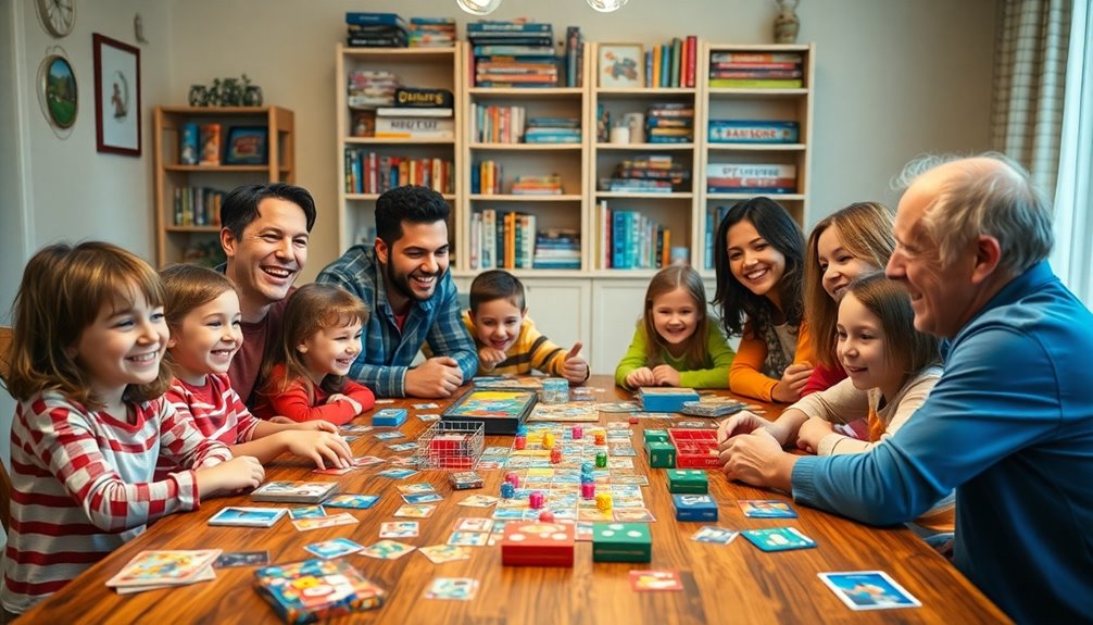 family friendly board game selection