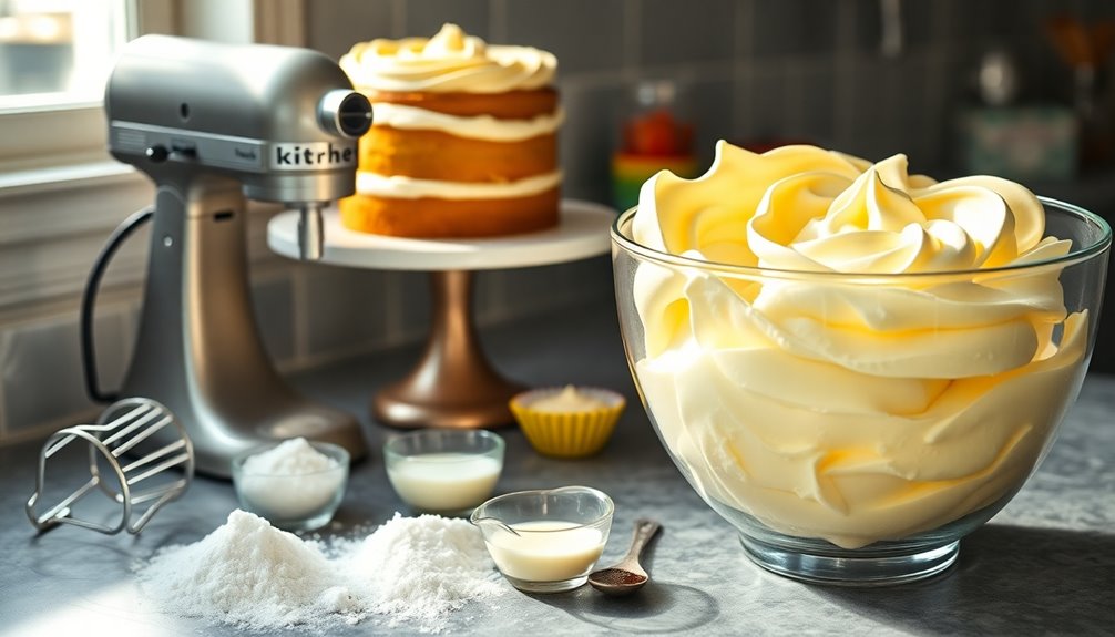 frosting preparation and techniques