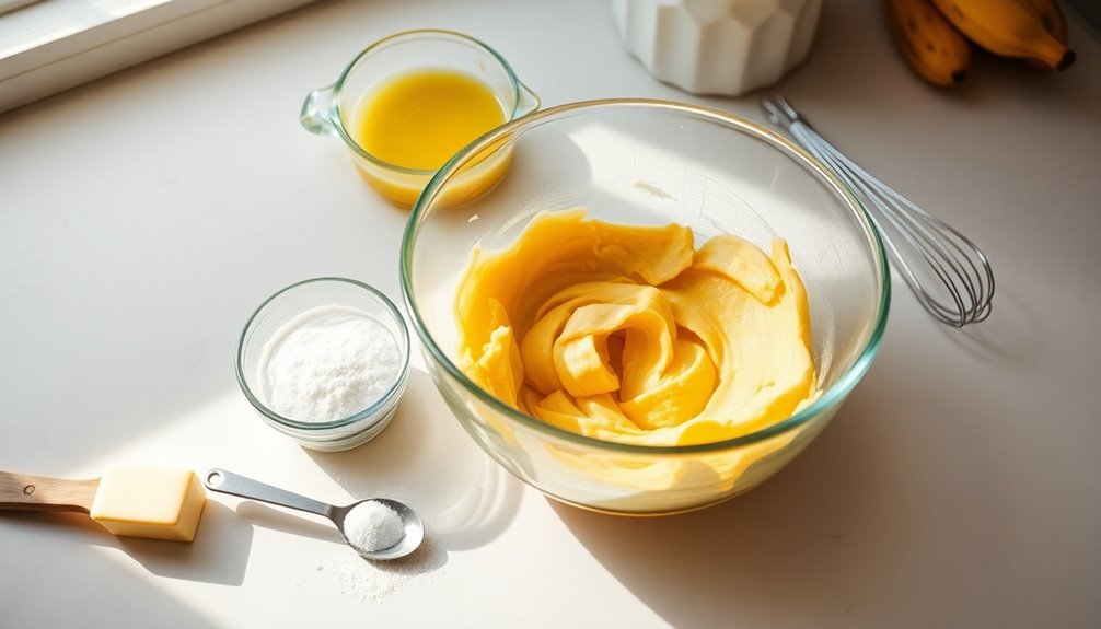 gradually incorporate wet ingredients