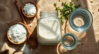 homemade sourdough starter recipe