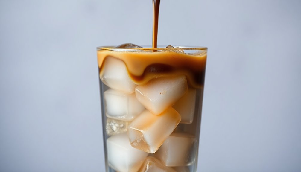 iced americano with moka pot