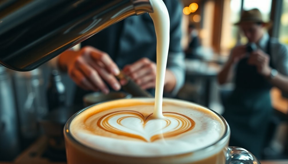 latte art historical background