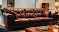 luxurious leather sofas selection