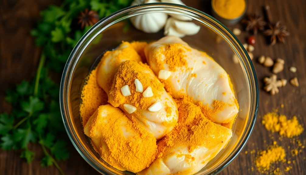 marinate chicken with spices