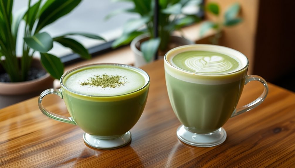 matcha latte beverage description