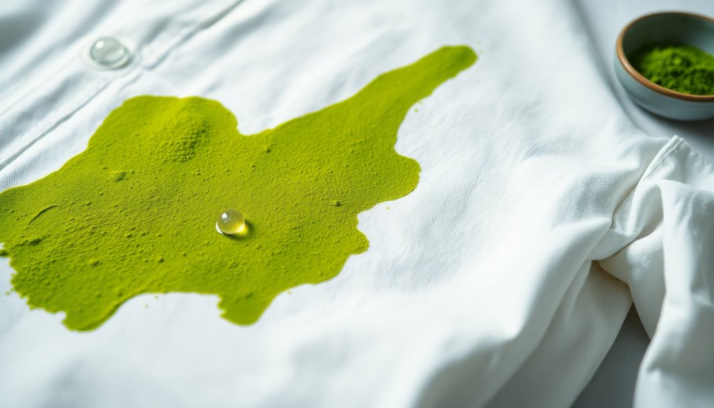 matcha stain removal tips