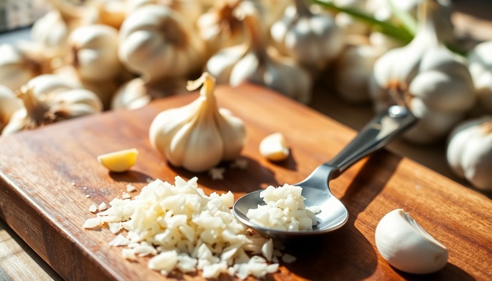 minced garlic measurement conversions