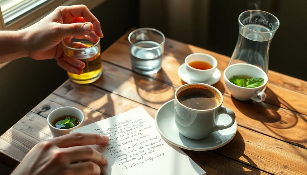 mindful coffee drinking practices