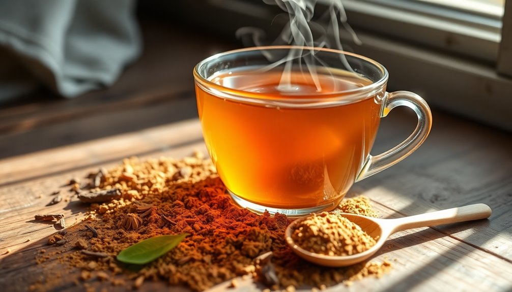 mix ashwagandha with tea