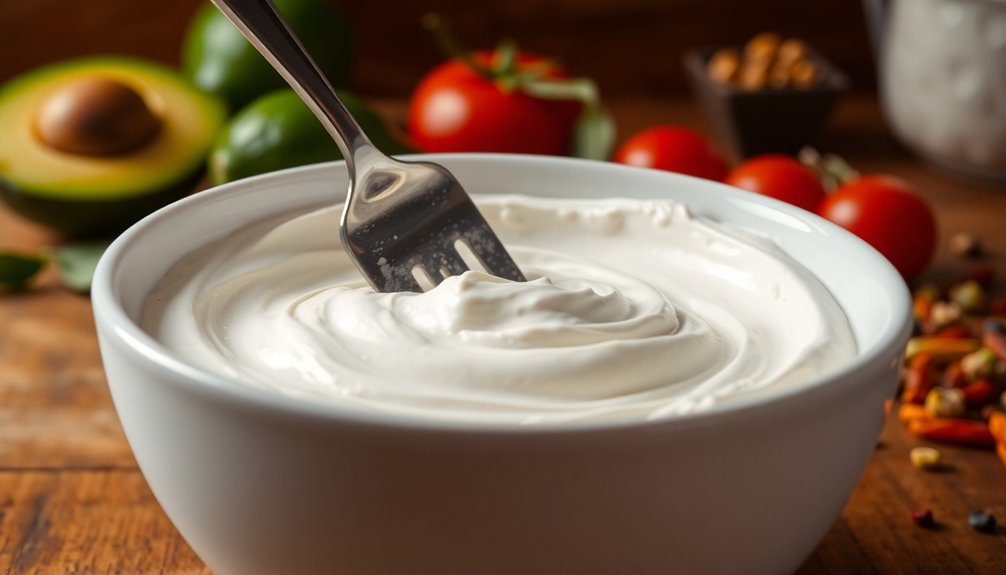 mix cream cheese well