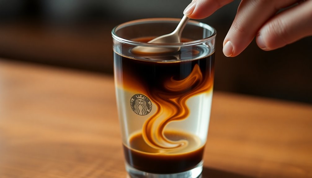 mix espresso with water