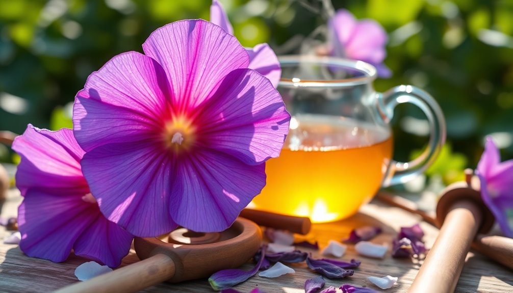 morning glory tea benefits