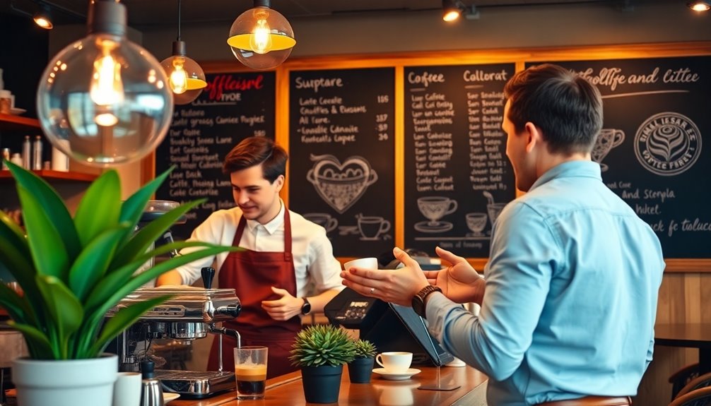 proper behavior in cafes