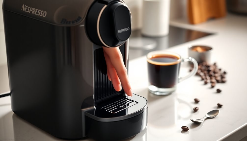 reset nespresso essenza mini