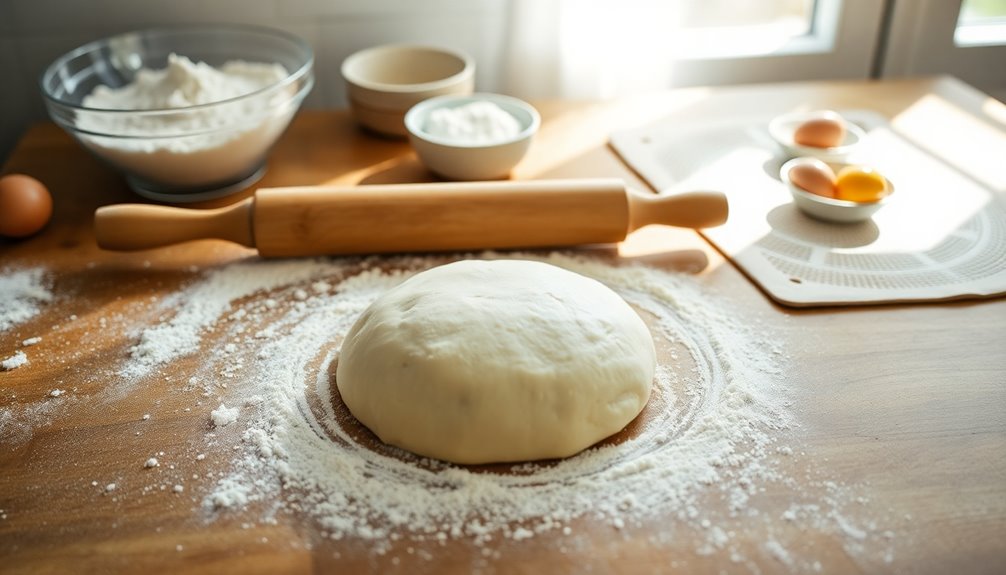 roll out the dough