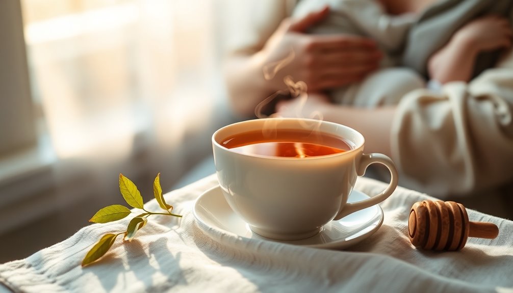 rooibos tea benefits breastfeeding mothers