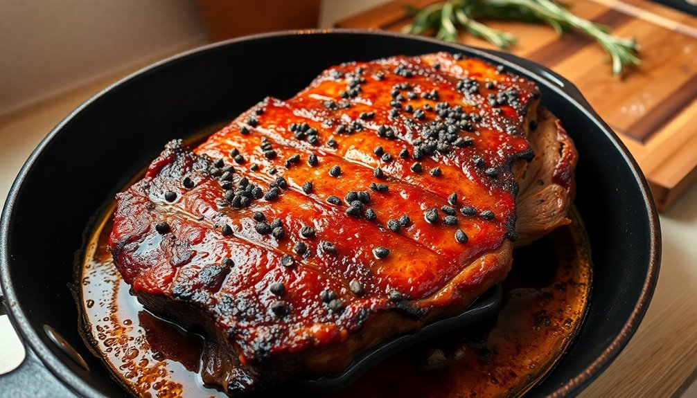 sear brisket until browned