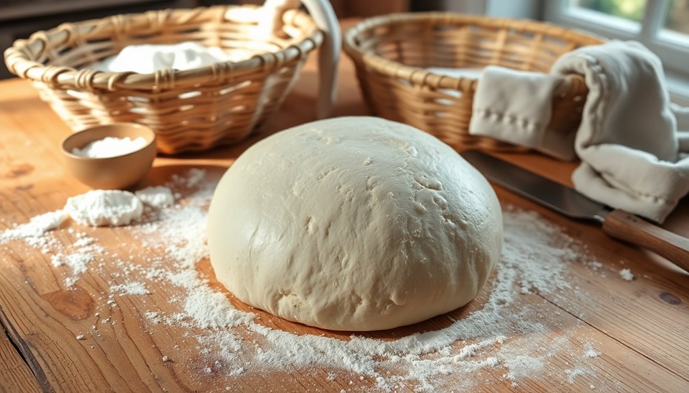shape dough for rising