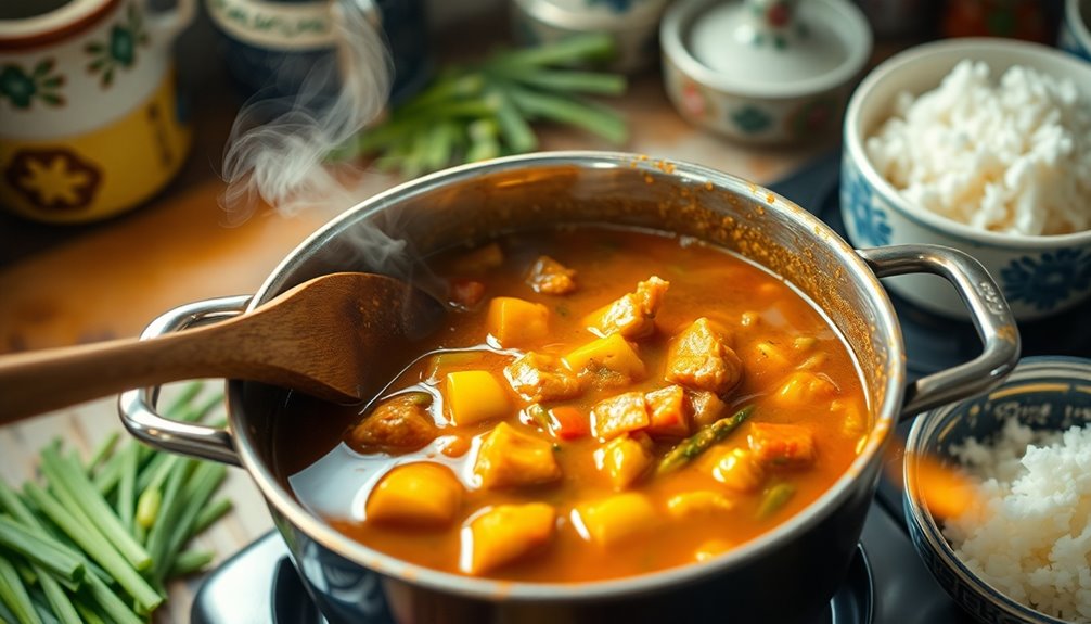 simmer mixture until thickened