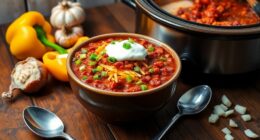 slow cooked spicy bean stew