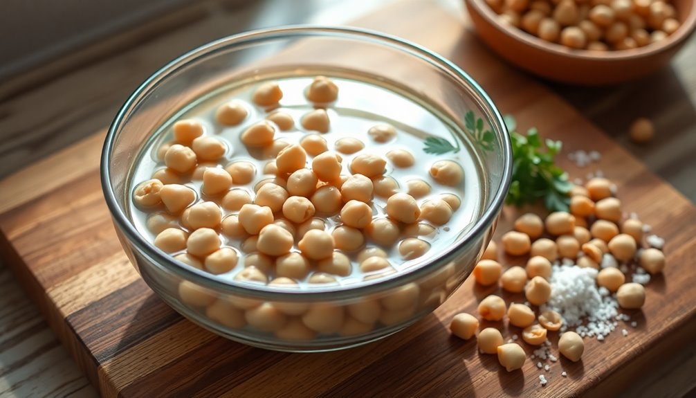 soak chickpeas overnight thoroughly
