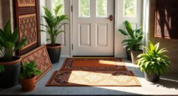 stylish and comfortable door mats