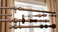 stylish curtain rods selection