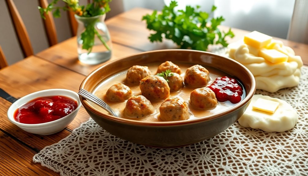 swedish meatballs cooking instructions