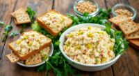 tasty tuna salad preparation