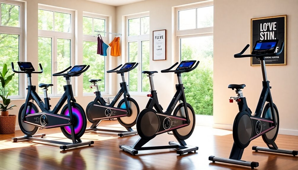 top home exercise bikes