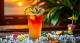 tropical cocktail mixing guide