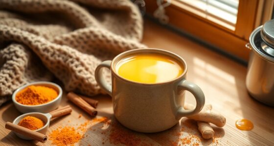 turmeric infused warm beverage recipe