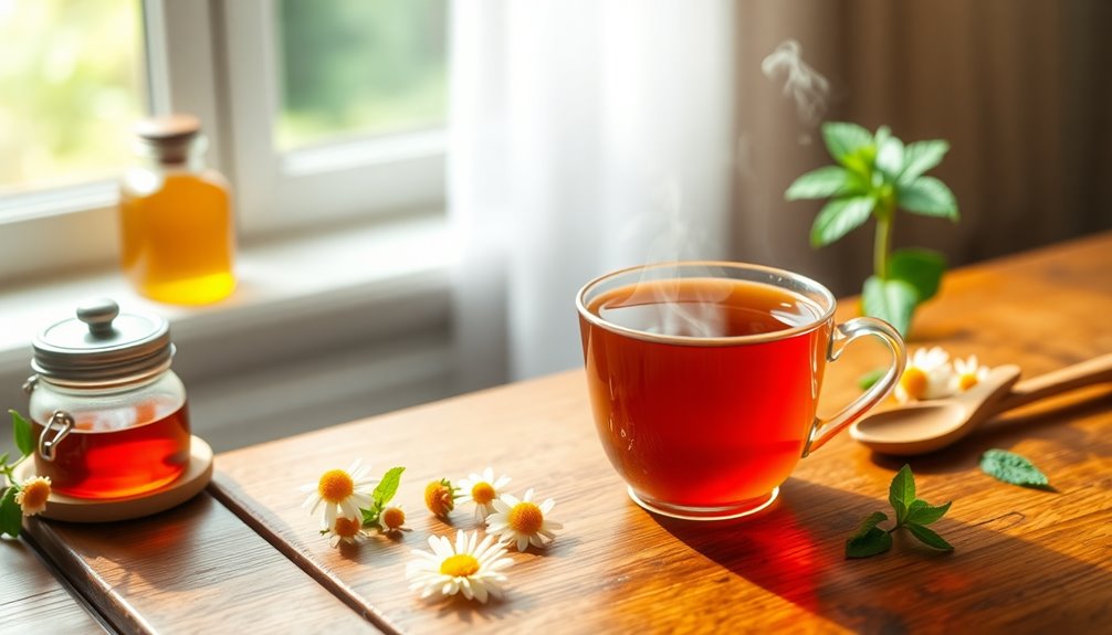 varieties of herbal infusions