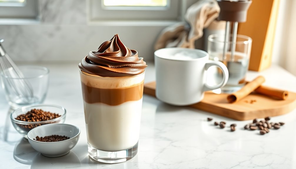 whipped coffee dessert trend