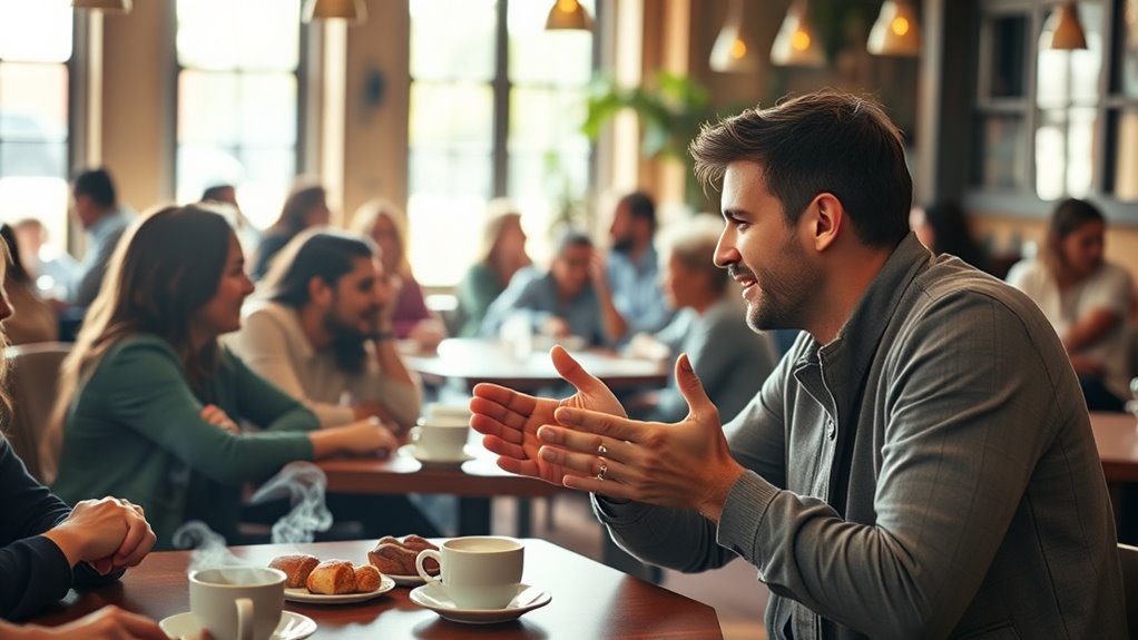 casual coffee meeting spot