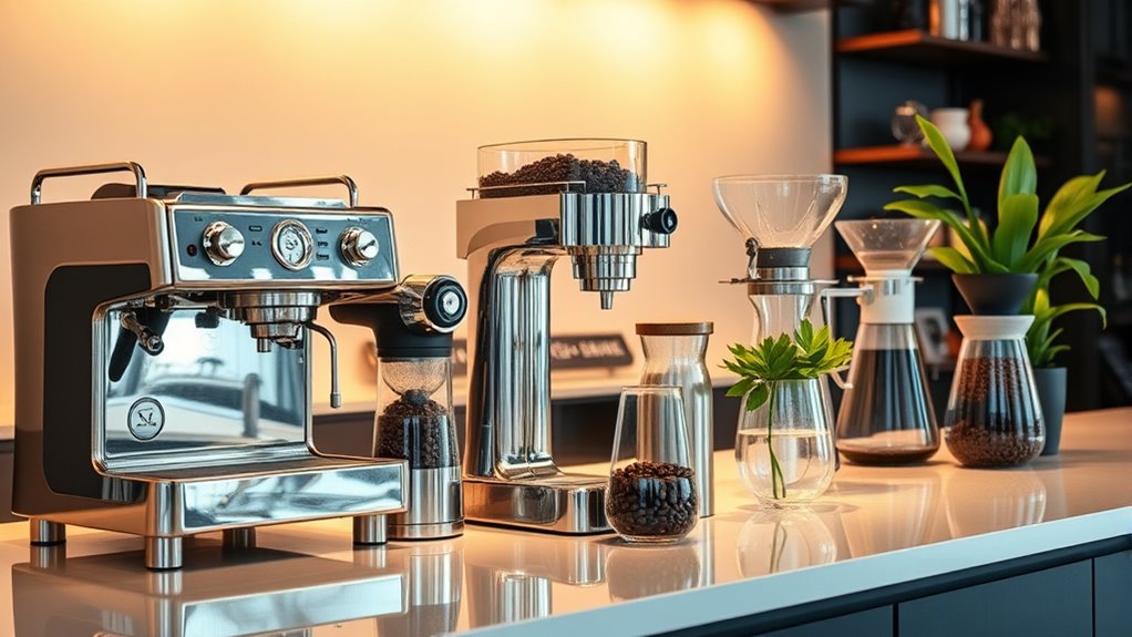 choosing coffee shop equipment