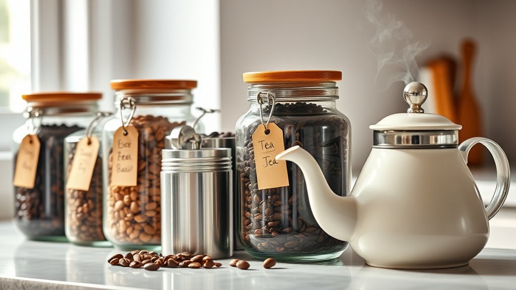 coffee and tea storage solutions