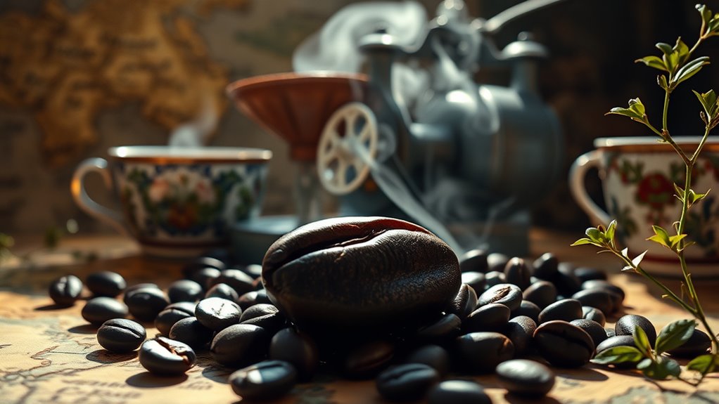 colonial coffee trade growth