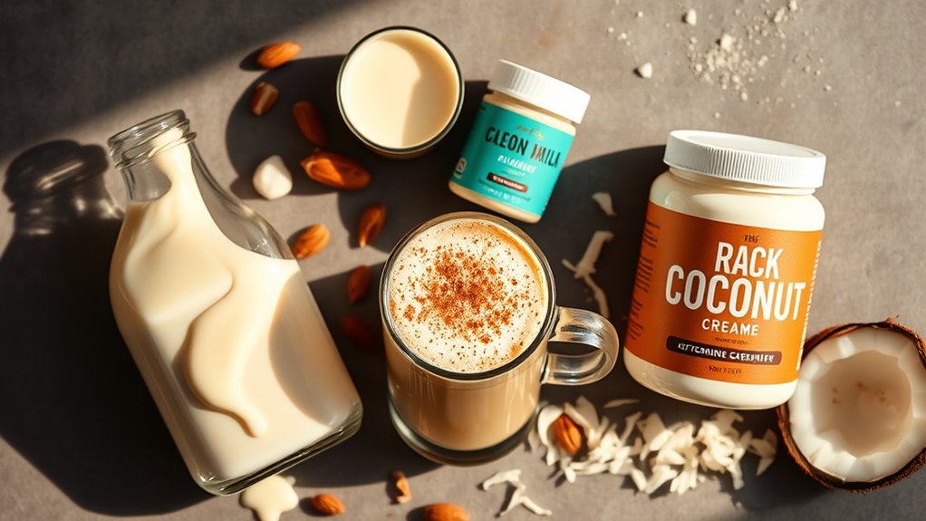 dairy free creamer options available