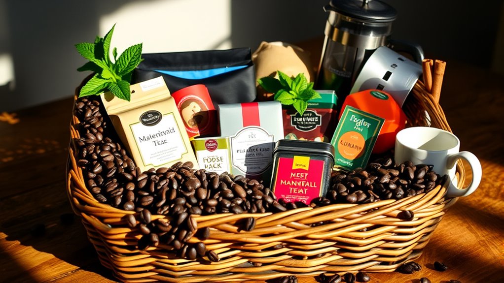 delightful beverage gift baskets